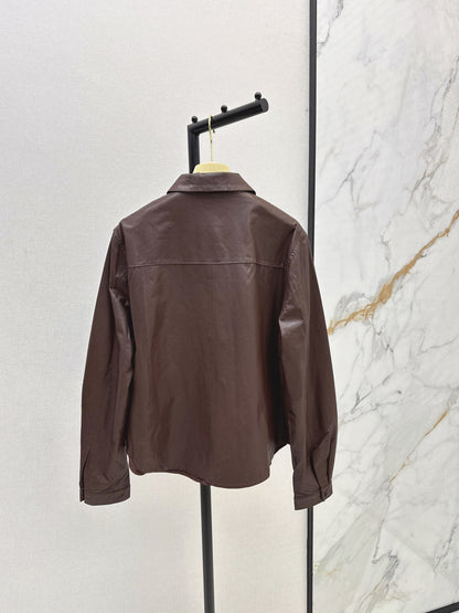 Miu 25fw motorcycle jacket