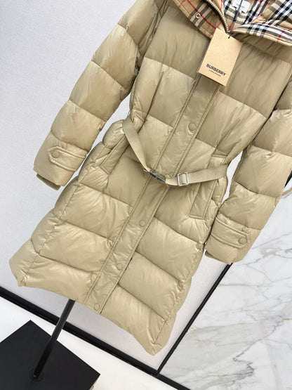 Bur New long down jacket