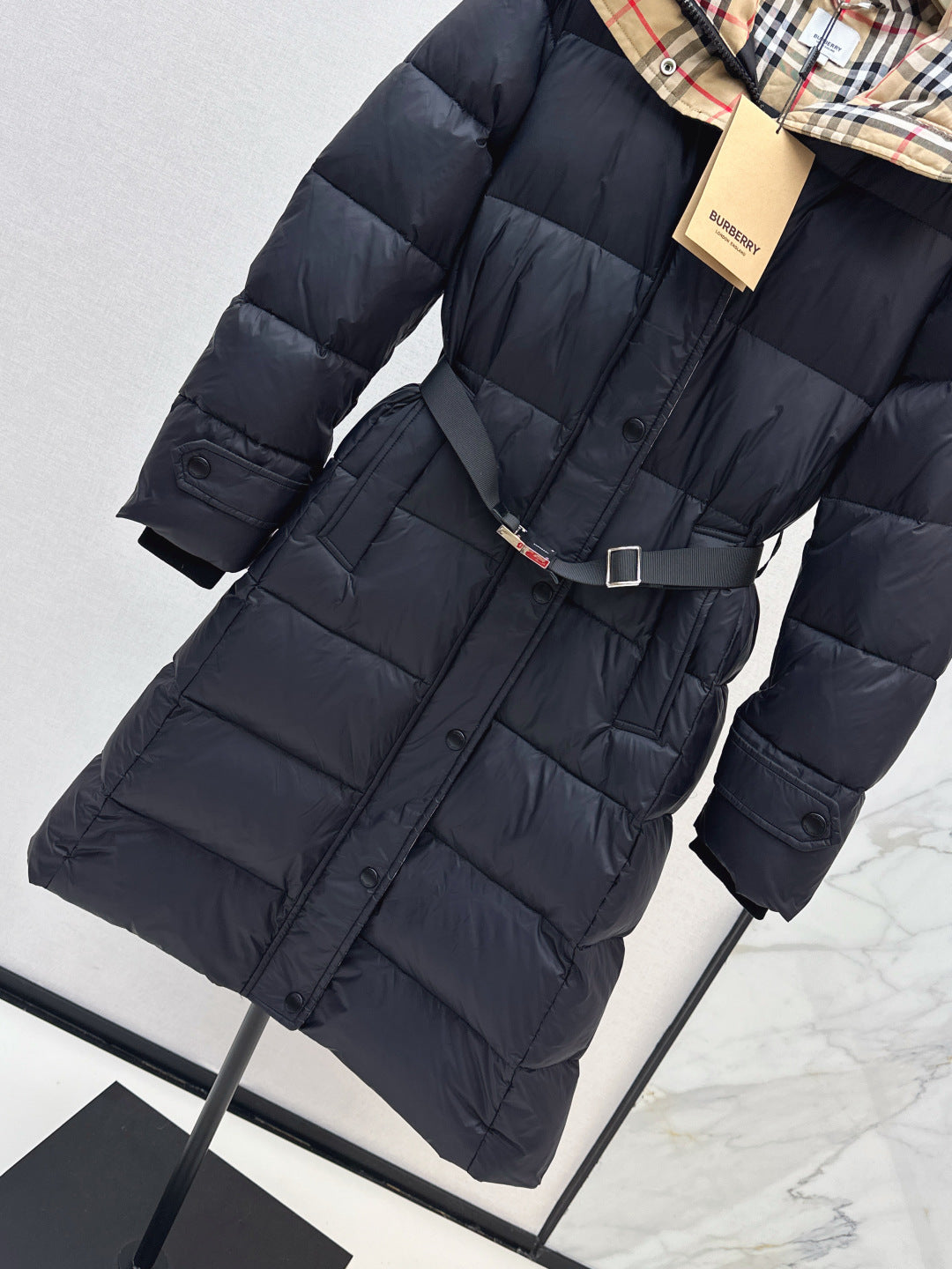 Bur New long down jacket