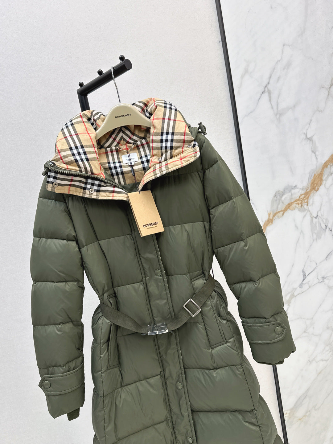 Bur New long down jacket