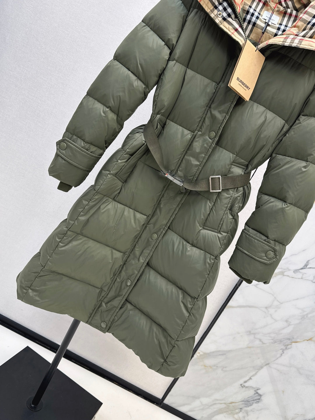 Bur New long down jacket