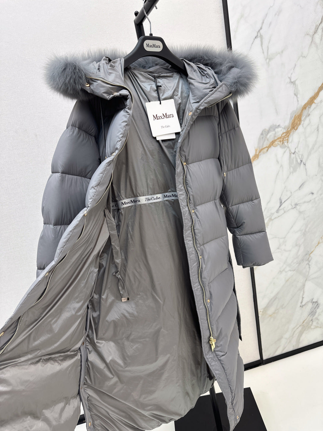 MAX New long down jacket