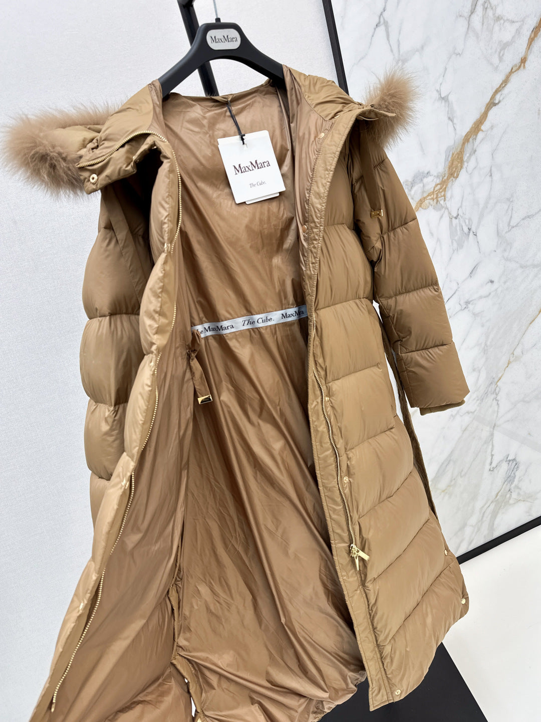 MAX New long down jacket