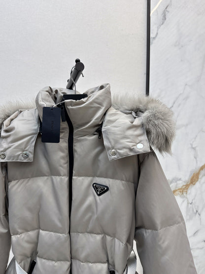Pra New long down jacket