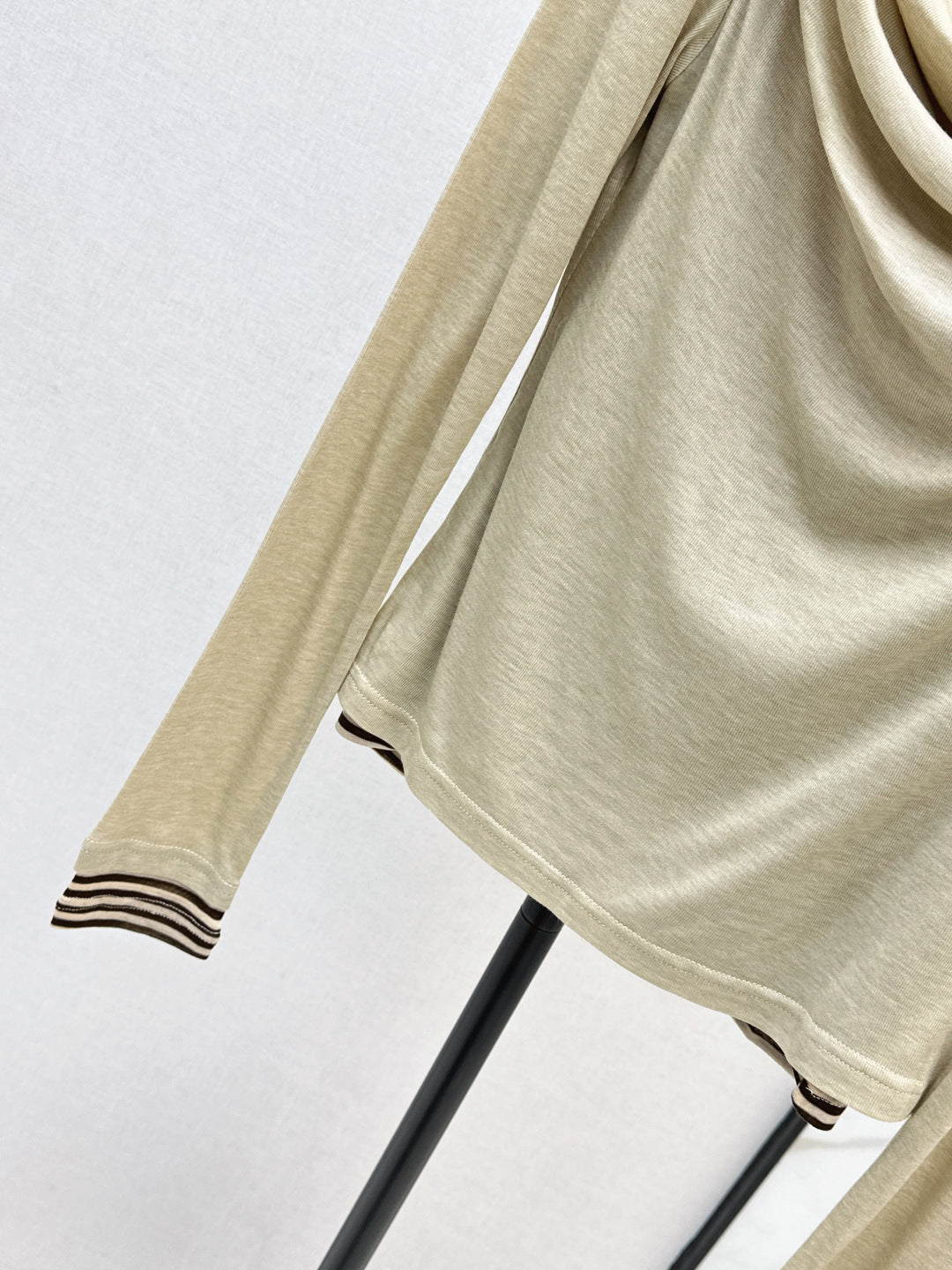 Chan New Striped bottoming shirt