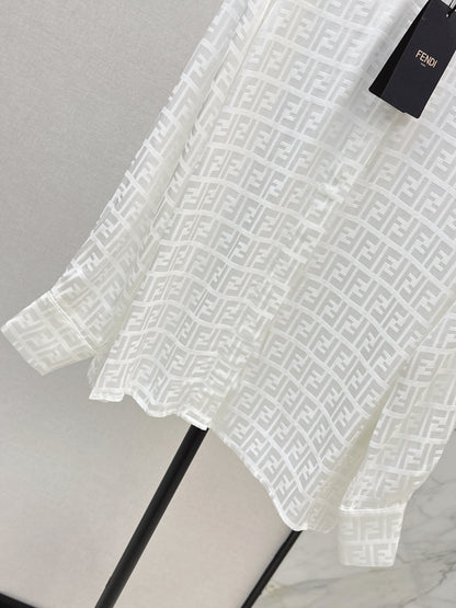 Fend New jacquard shirt