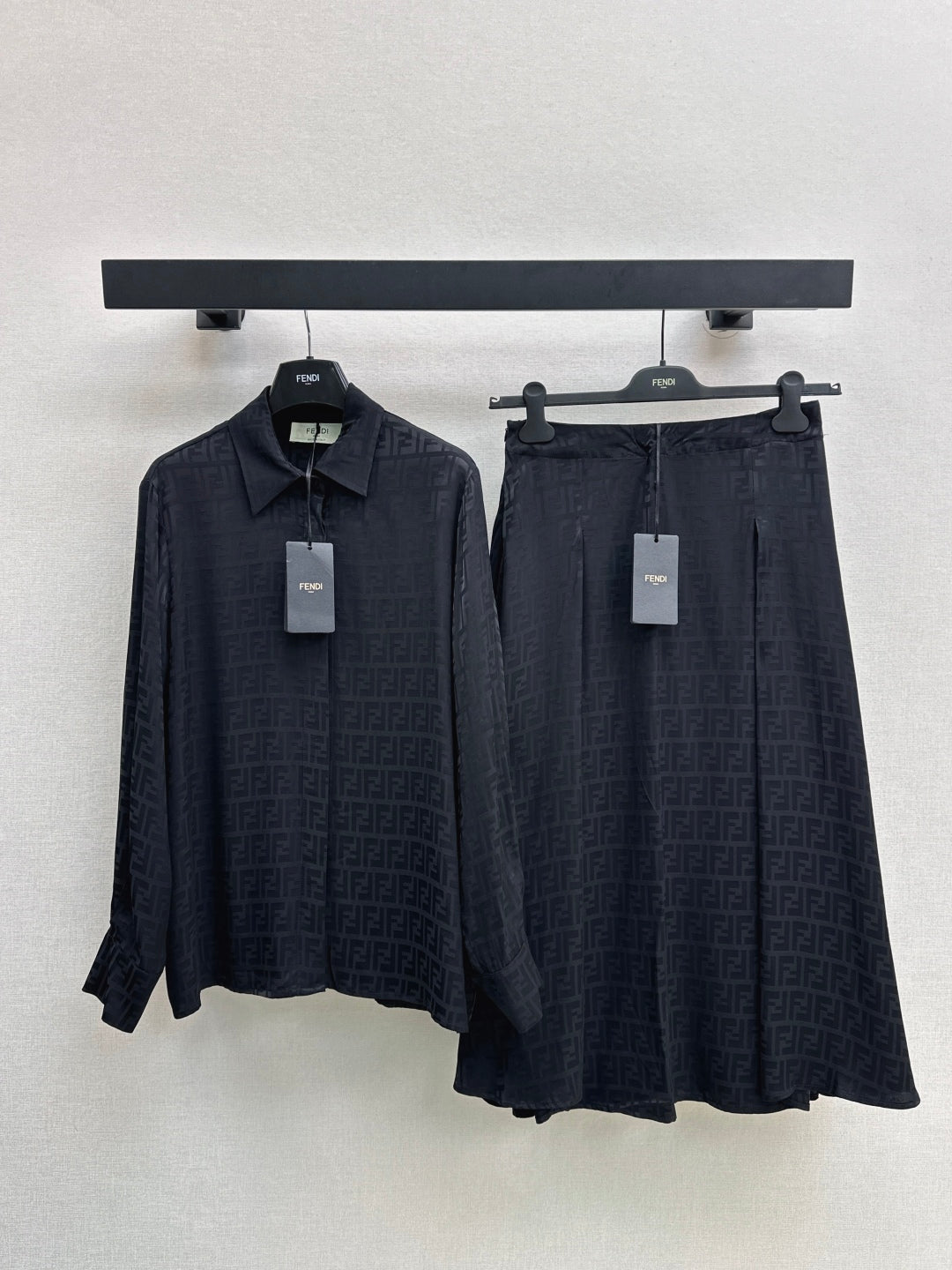 Fend New jacquard shirt