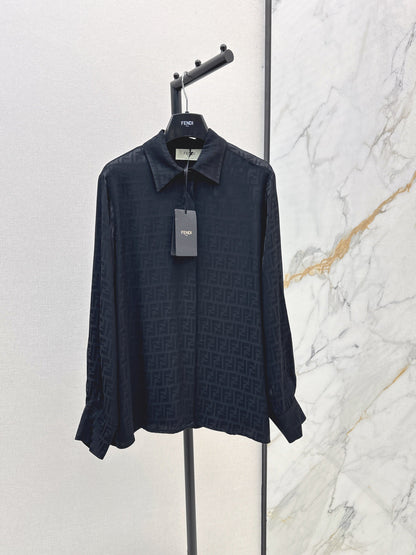 Fend New jacquard shirt