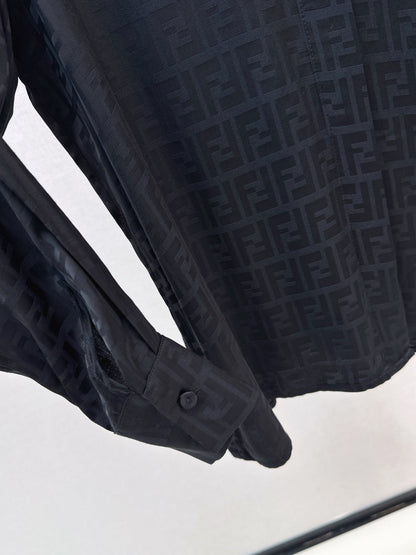Fend New jacquard shirt