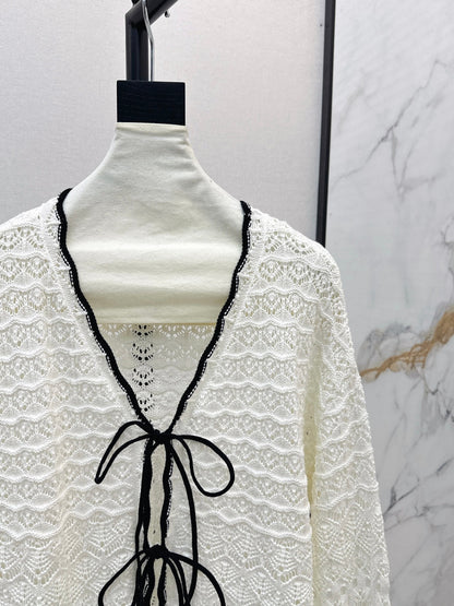 Chan New Hollow two-piece set