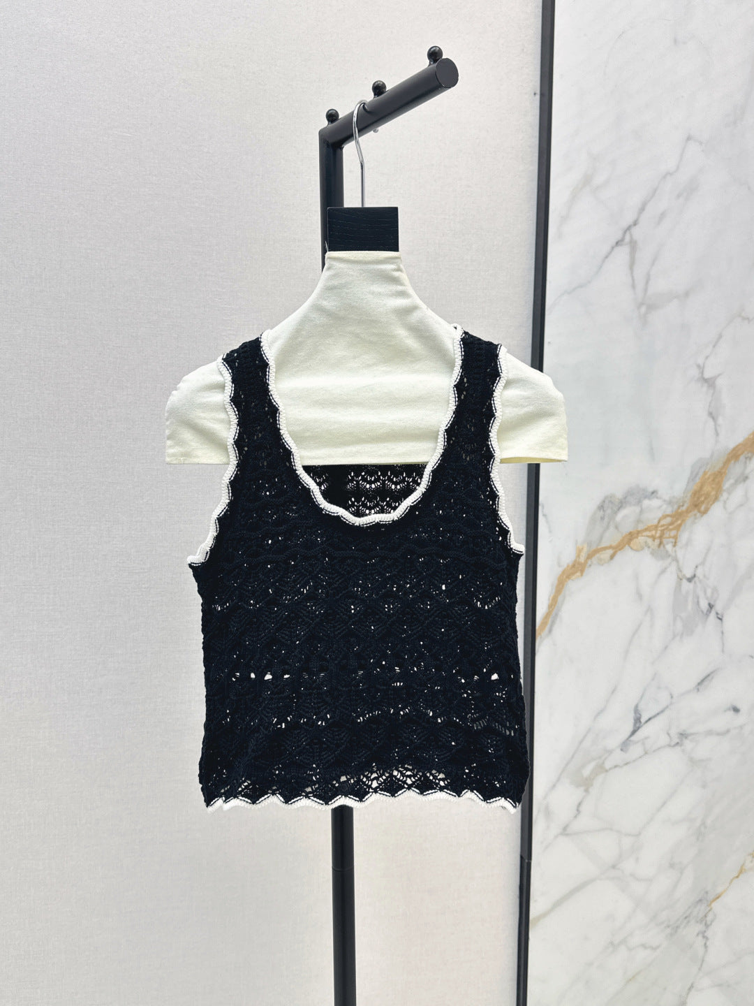 Chan New Hollow two-piece set