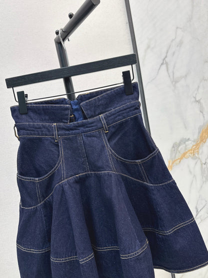 Zimm New Short denim skirt