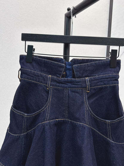 Zimm New Short denim skirt