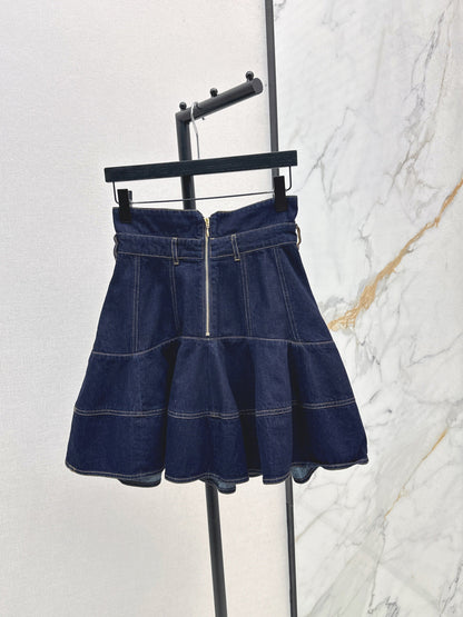 Zimm New Short denim skirt