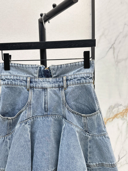 Zimm New Short denim skirt