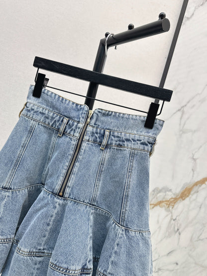 Zimm New Short denim skirt
