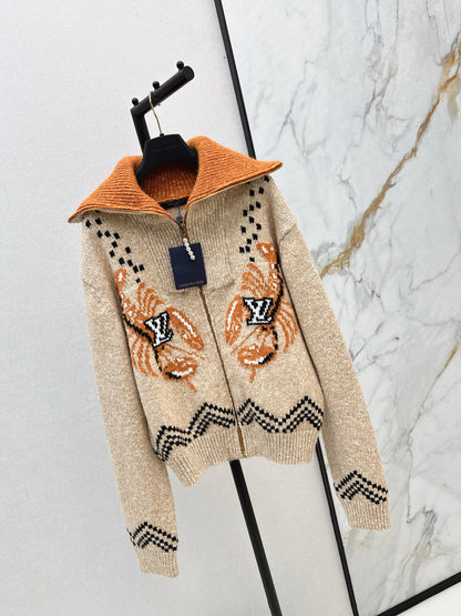 Louis New Heavy duty zipper jacket