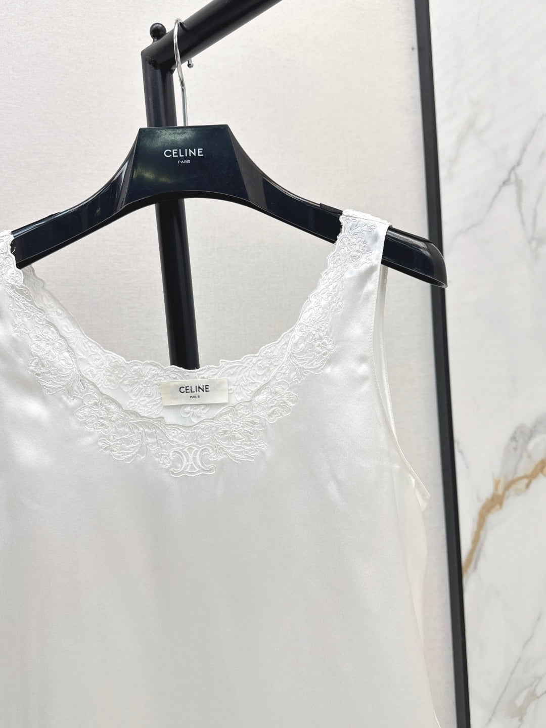 Celi  New Embroidered silk vest