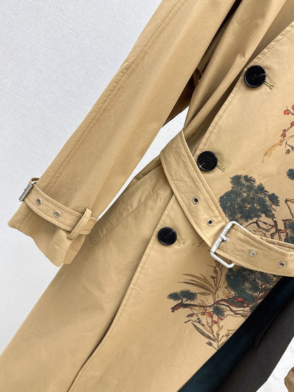 CD New Belted trench coat