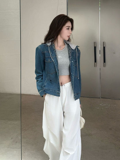 CD  New hooded jacket