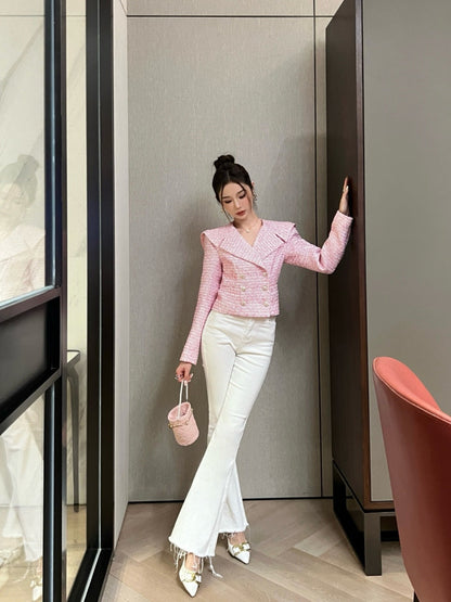 Chan  New Large lapel jacket