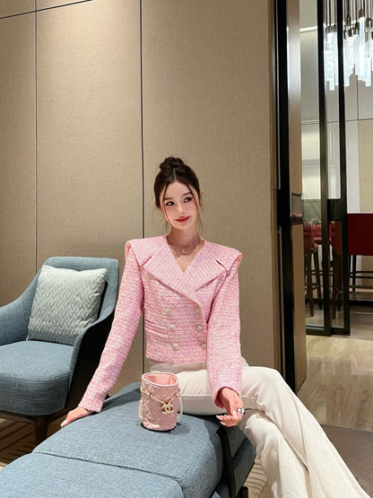 Chan  New Large lapel jacket