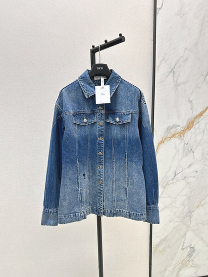 CD  New printed denim jacket