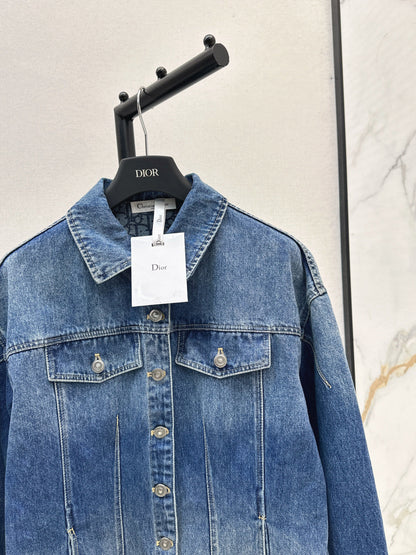 CD  New printed denim jacket