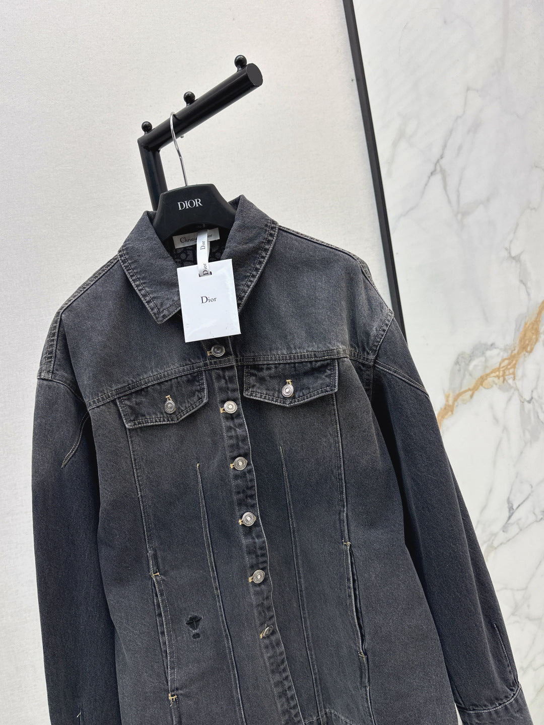 CD  New printed denim jacket