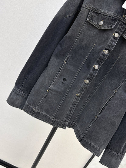 CD  New printed denim jacket