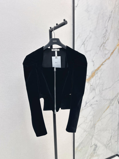 CD  New Square collar short coat