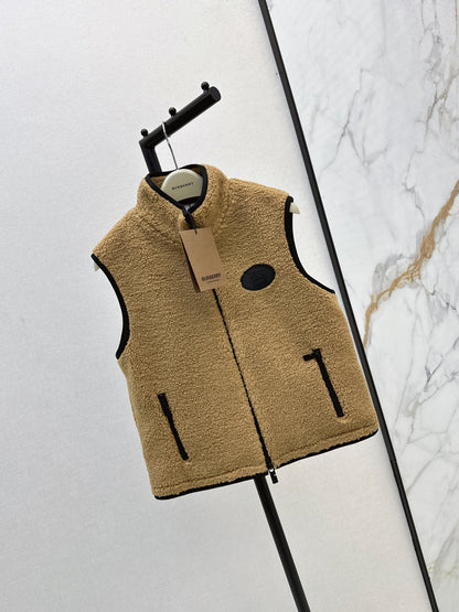 Bur New Teddy Bear Stand Collar Vest