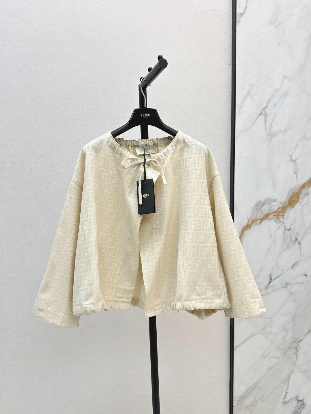 Fend New Printed cape coat