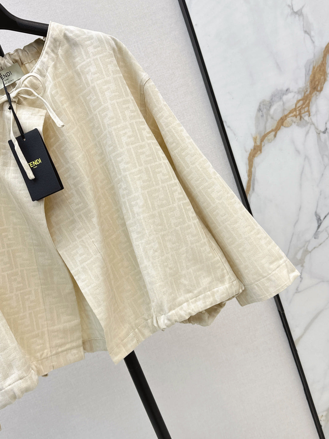 Fend New Printed cape coat