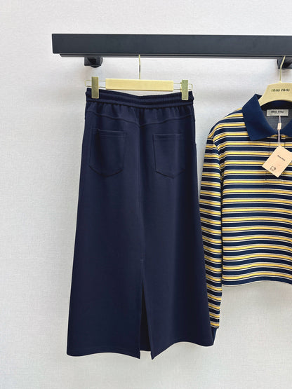 Miu New striped casual suit