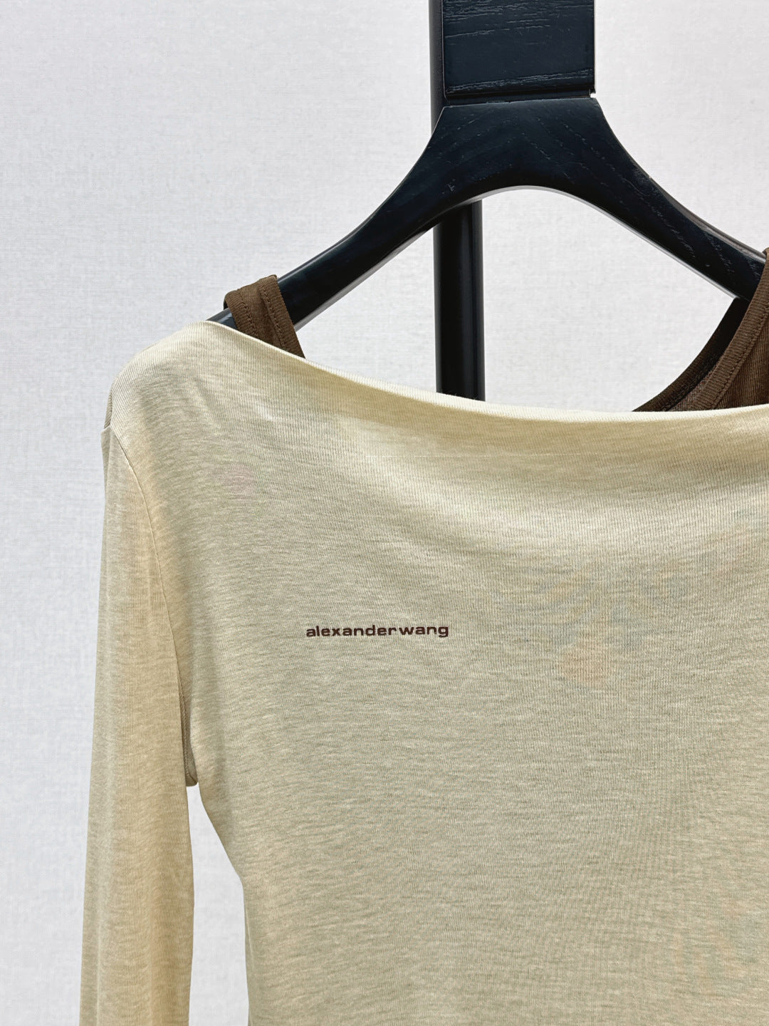 Miu New Fake two-piece design bottoming shirt