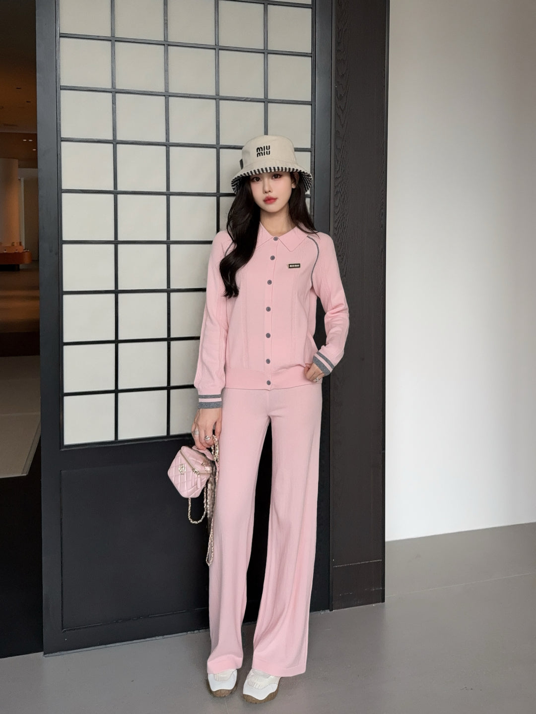 Miu New knitted suit