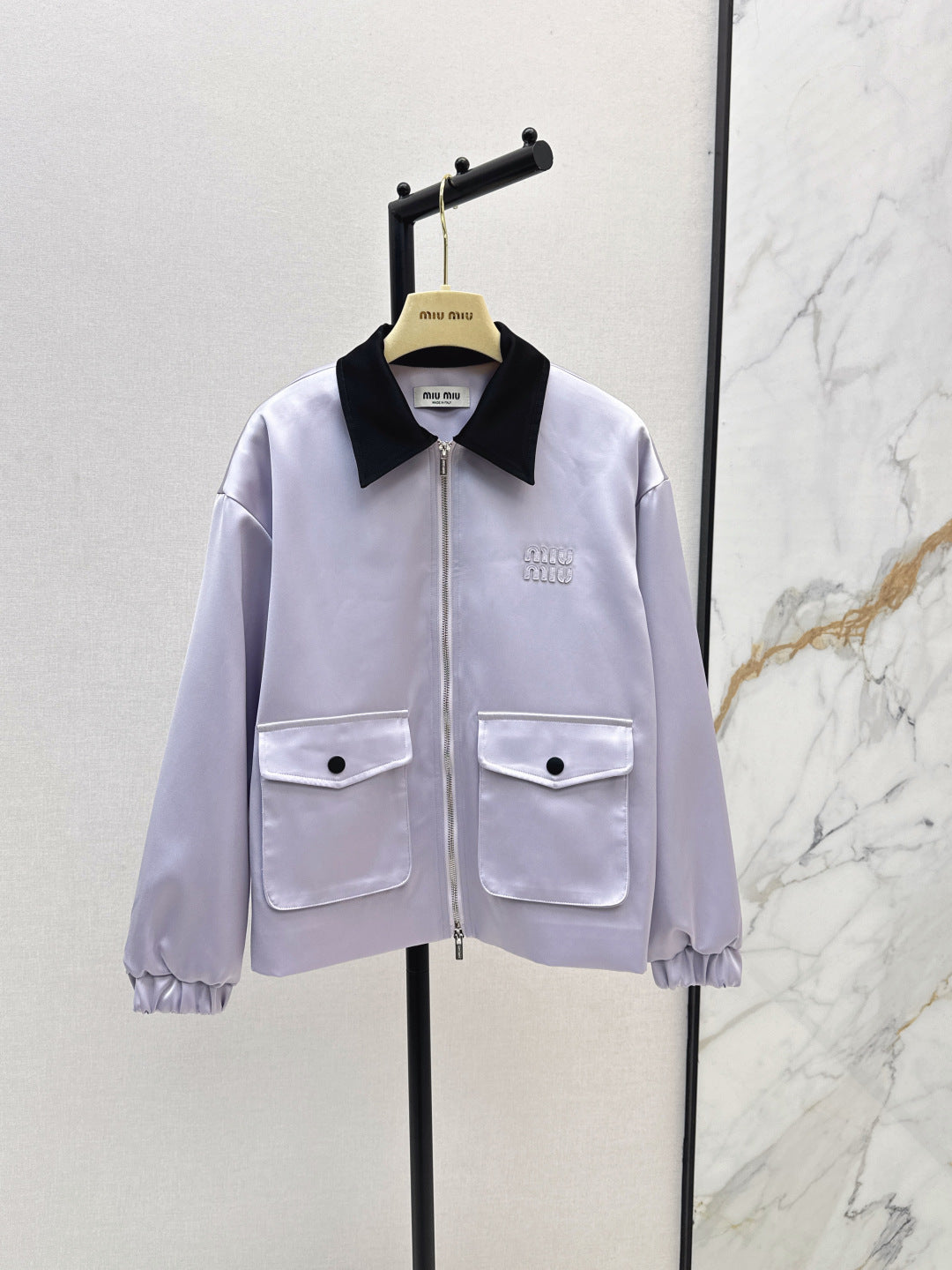 Miu New satin jacket