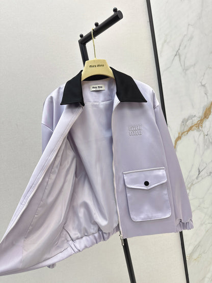 Miu New satin jacket