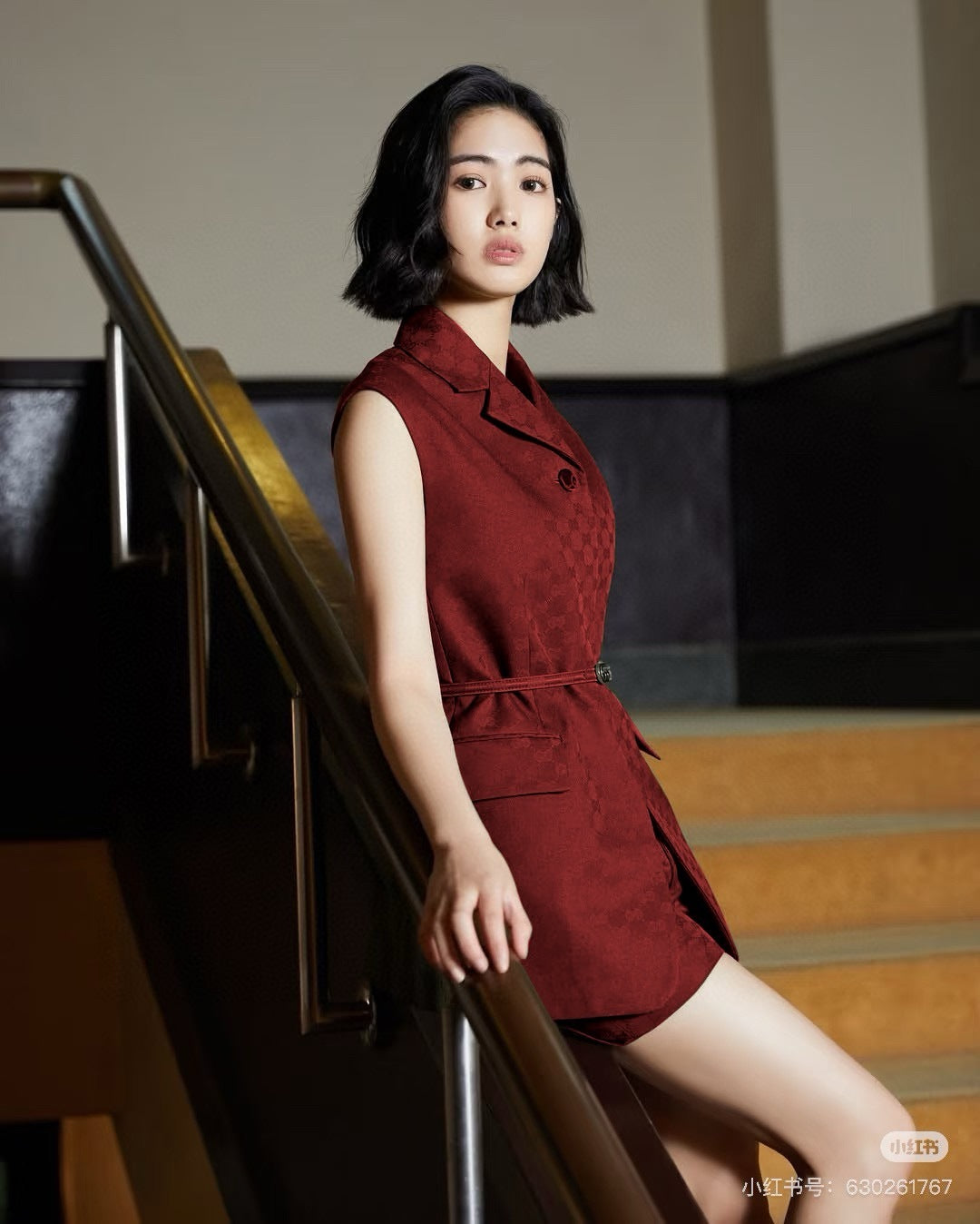 Guc New jacquard vest