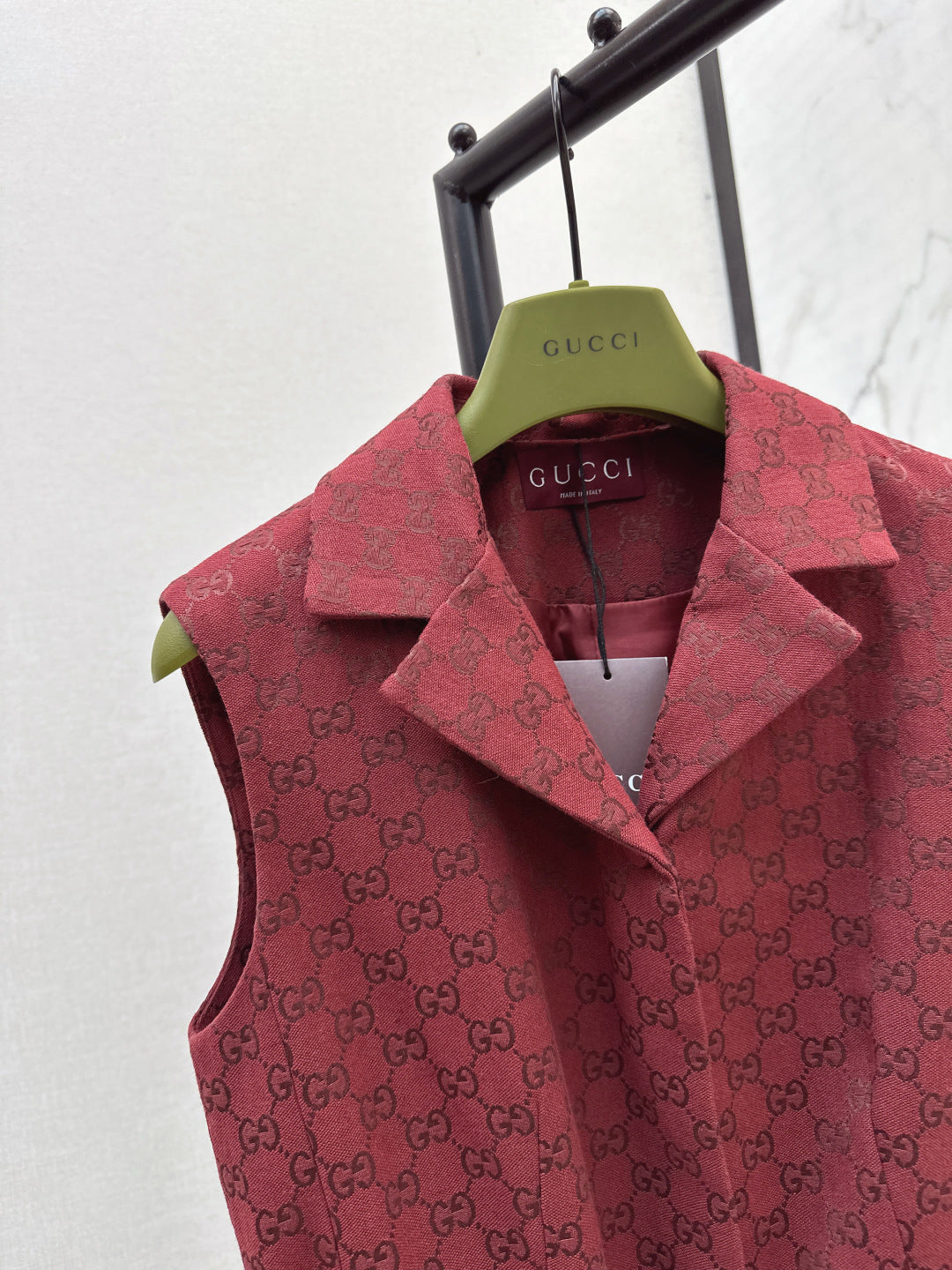 Guc New jacquard vest