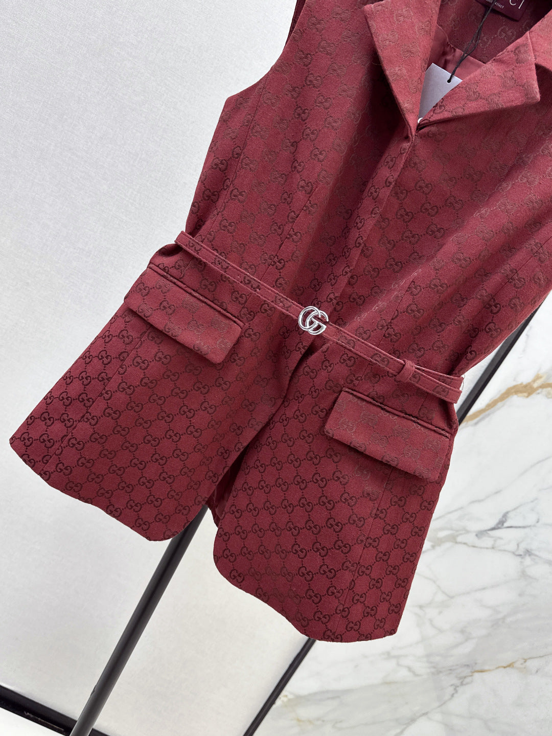 Guc New jacquard vest