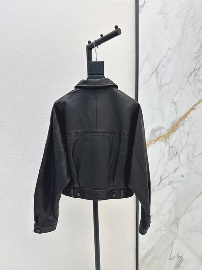 Brune New leather jacket