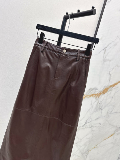 Brune New Leather skirt