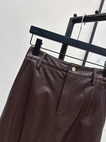 Brune New Leather skirt