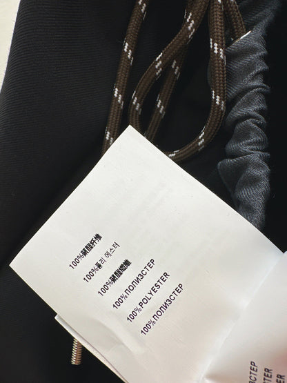 Miu New drawstring straight-leg pants