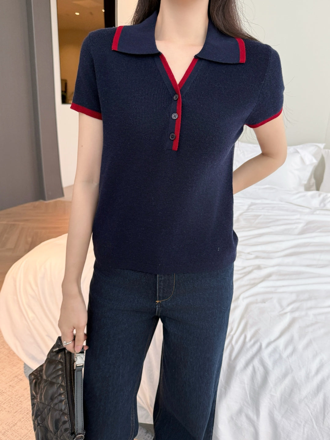 Max New short-sleeved sweater