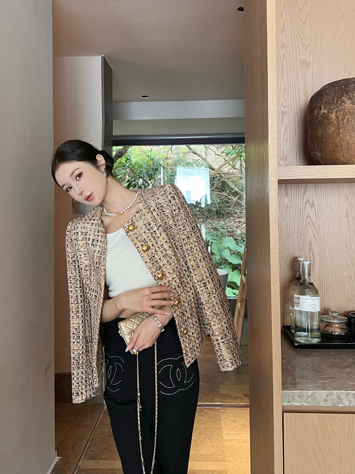 Chan New woven jacket