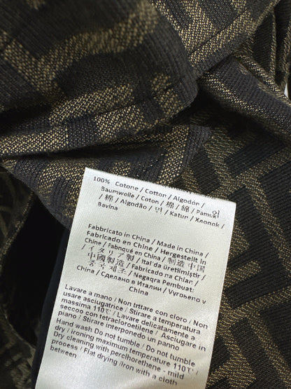 Fend New jacquard tie jacket