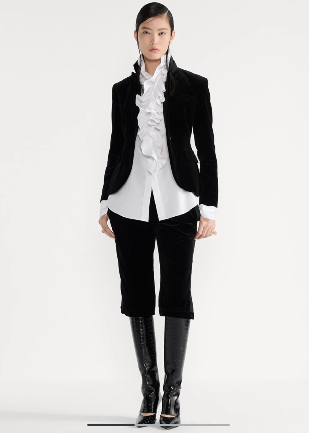 CD New single-button blazer